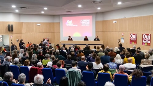 Laurence Ruffin et Benoit Hamon