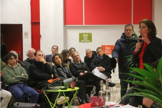 Laurence Ruffin, soirée-débat sécurité