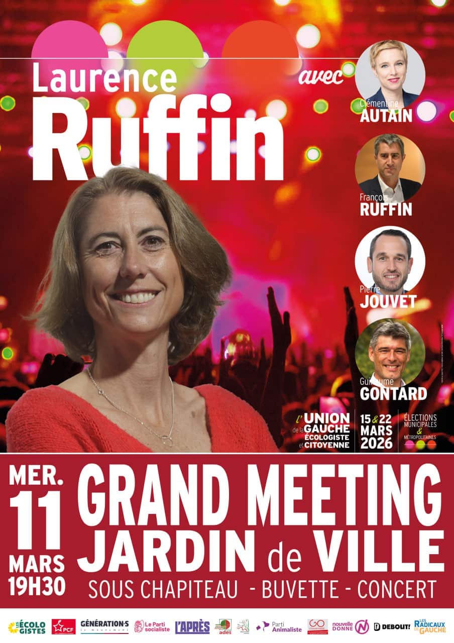 Affiche grand meeting