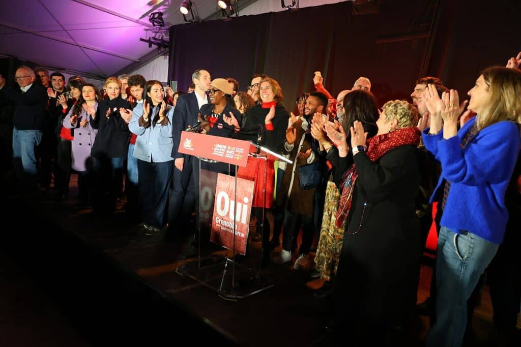 Grand meeting au jardin de ville