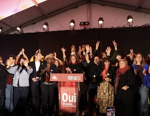 Laurence Ruffin et son équipe